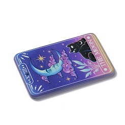 Printed Acrylic Pendants&nbsp;SACR-WH0001-30A
