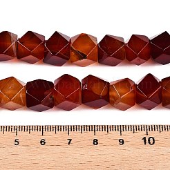 Natural Red Agate Beads Strands&nbsp;G-T138-40