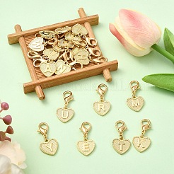 26Pcs Alloy Pendant Decorations&nbsp;HJEW-YW00161
