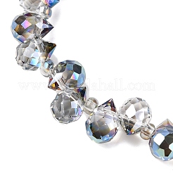 Transparent Electroplate Glass Beads Strands&nbsp;EGLA-F152A-FR06