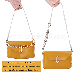 Aluminum Alloy Bag Extender Chains&nbsp;ALUM-WH0168-01P