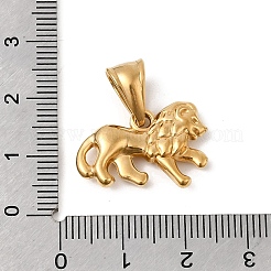 Animal Theme 304 Stainless Steel Pendants&nbsp;STAS-B167-27E-G