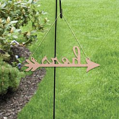 His and Hers Arrow Chair Signs Banner&nbsp;DIY-WH0157-34