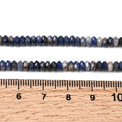 Natural Sodalite Beads Strands&nbsp;G-G343-A04-2x4mm
