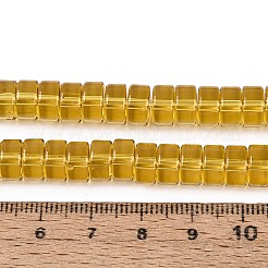Transparent Glass Beads Strands&nbsp;GLAA-N026-4x8mm-T07