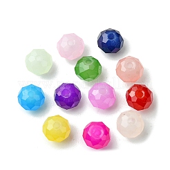 216Pcs 12 Colors Baking Paint Imitation Jade Glass Bead Strands&nbsp;DGLA-FS0001-08
