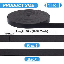 10M Double Side PU Imitation Leather Cord&nbsp;SRIB-WH0011-162B