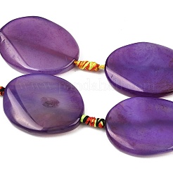 Natural Banded Agate Beads Strands&nbsp;G-P605-L02-05