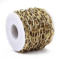 304 Stainless Steel Paperclip Chains&nbsp;STAS-R115-02A