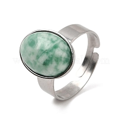 Adjustable 304 Stainless Steel Finger Rings for Women&nbsp;GG-CBA7994-04P-20