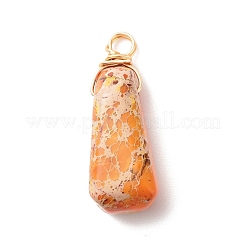 Natural Imperial Jasper Pendants&nbsp;PALLOY-JF01630