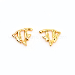 Alloy Cabochons&nbsp;MRMJ-WH0062-24G