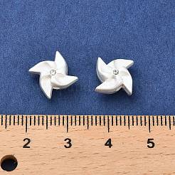 Matte Alloy Beads&nbsp;PALLOY-R145-09MS