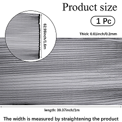 Polyester Pleated Fabric&nbsp;DIY-WH20007-674B