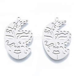 Non-Tarnish 201 Stainless Steel Pendants&nbsp;STAS-N090-LA947-1