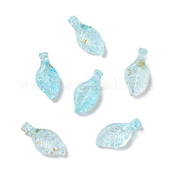 Transparent Acrylic and Gold Foil Pendants&nbsp;AC-CBAF9C1-04A-07