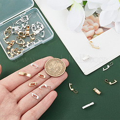 44Pcs 6 Styles Eco-Friendly Brass Watch Band Clasps&nbsp;KK-BC0009-78