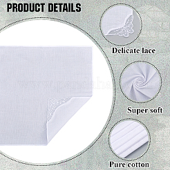 3Pcs Cotton Handkerchief&nbsp;AJEW-CP0010-02B