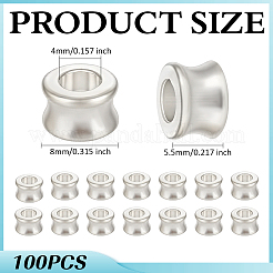100Pcs Tibetan Style Alloy European Beads&nbsp;FIND-ME0003-50S