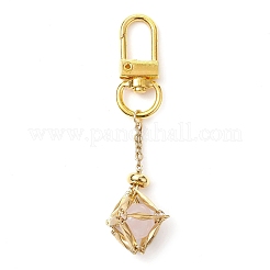 304 Stainless Steel Empty Stone Holder Chain Pouch Pendant Decorations&nbsp;HJEW-JM01886-02