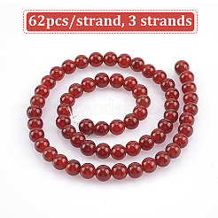 3 Strands Natural Carnelian Beads Strands&nbsp;G-GO0001-10