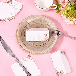 1 Bag Paper Blank Place Cards&nbsp;AJEW-CN0004-26B