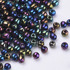 Plated 3/0 Glass Seed Beads&nbsp;SEED-Q025-2mm-B05