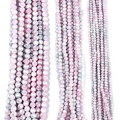 Anti-Tarnish Electroplate Glass Beads Strands&nbsp;EGLA-ZX010-6mm-06