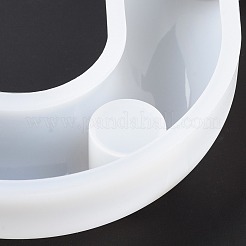 DIY Wavy Line M Shape Candlestick Silicone Molds&nbsp;DIY-E040-03