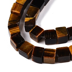 Natural Tiger Eye Beads Strands&nbsp;G-T139-8x8-29A