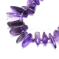 Natural Amethyst Beads Strands&nbsp;G-E569-O07