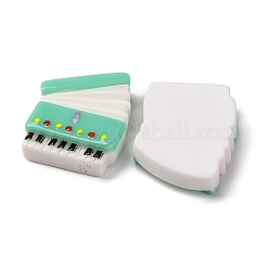 Opaque Music Theme Resin Cabochons&nbsp;LS-CRES-Z010-02F