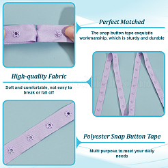 10 Yards Snap Button Tape&nbsp;OCOR-OC0001-65F