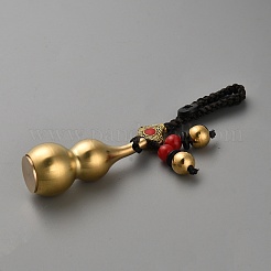 Feng Shui Gourd Brass Pendant Decorations&nbsp;HJEW-WH20002-01B