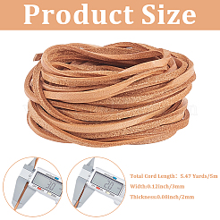 5M Flat Cowhide Cord&nbsp;OCOR-CL0001-10A