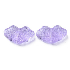 Transparent Handmade Bumpy Lampwork Beads&nbsp;LAMP-T017-11E