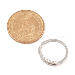 Brass Cuff Rings for Women&nbsp;LS-RJEW-U032-03P