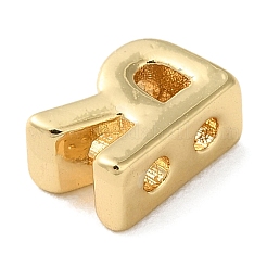 Rack Plating Brass Slide Charms&nbsp;KK-M254-15G-R