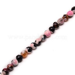 Natural Dyed Agate Bead Strands&nbsp;G-WH0008-23D