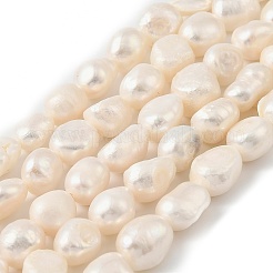 Natural Cultured Freshwater Pearl Beads Strands&nbsp;PEAR-P064-19K-02B