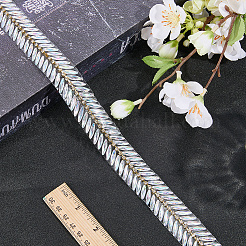 Glass Hotfix Rhinesrone Bridal Belt Trim Chain&nbsp;DIY-WH0899-718A