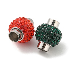 304 Stainless Steel Magnetic Clasps&nbsp;STAS-E042-6mm-M