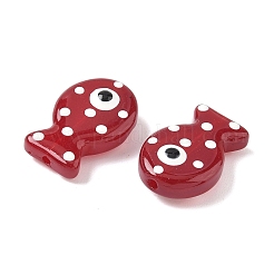 Baking Paint Glass Enamel Beads&nbsp;X-LAMP-D303-04C