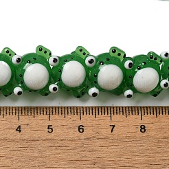 Handmade Lampwork Beads Strands&nbsp;LAMP-Z010-02A