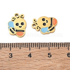 304 Stainless Steel Enamel Pendants&nbsp;SA-CBA0F3B-36G-03