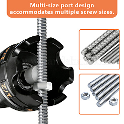 Aluminium Nut Zipper Drill Attachment Socket Wrench Tool&nbsp;FIND-WA0001-24