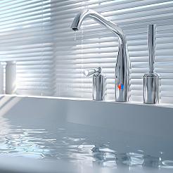 PVC Hot & Cold Water Marking for Faucet&nbsp;FIND-WH0173-508A-1