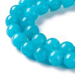 Natural White Jade Imitation Amazonite Beads Strands&nbsp;X-G-I299-F04-8mm