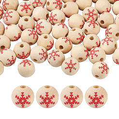 Natural Wooden Beads&nbsp;WOOD-TAC0010-02A