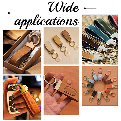 5 Sets 5 Colors Alloy Keychain Clasps&nbsp;DIY-WR0001-93